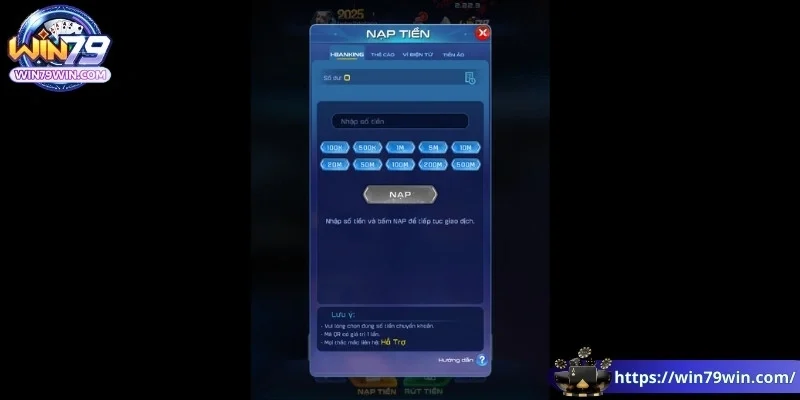 nap-tien-win79-luu-y-khi-nap-tien-i-banking